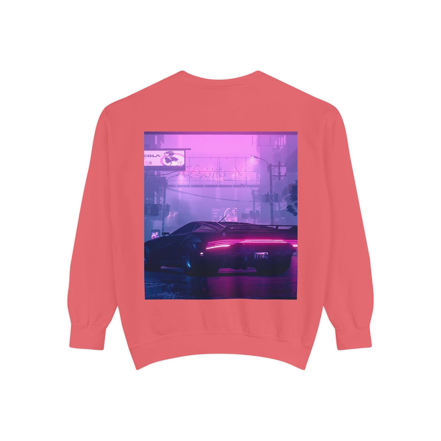 Cosmic Retro Graphic Sweatshirt - Unisex Garment-Dyed