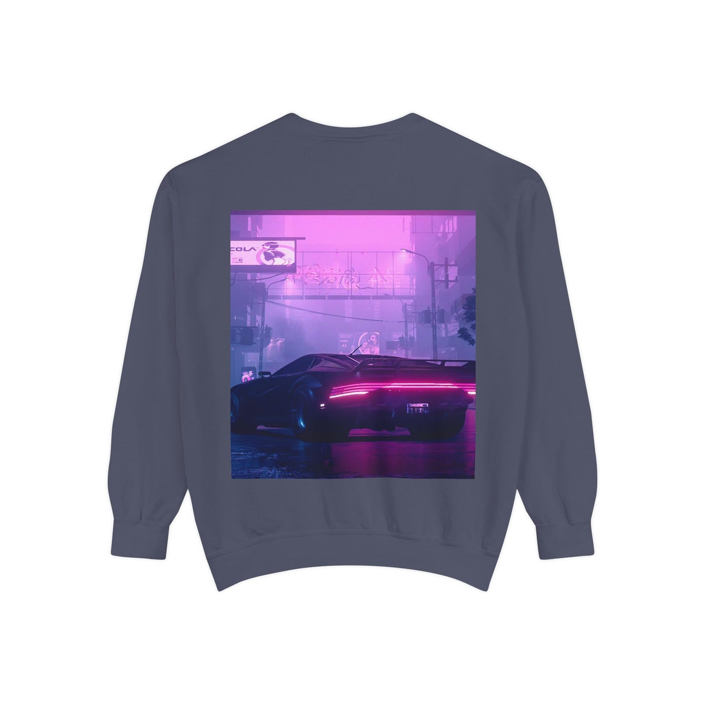 Cosmic Retro Graphic Sweatshirt - Unisex Garment-Dyed