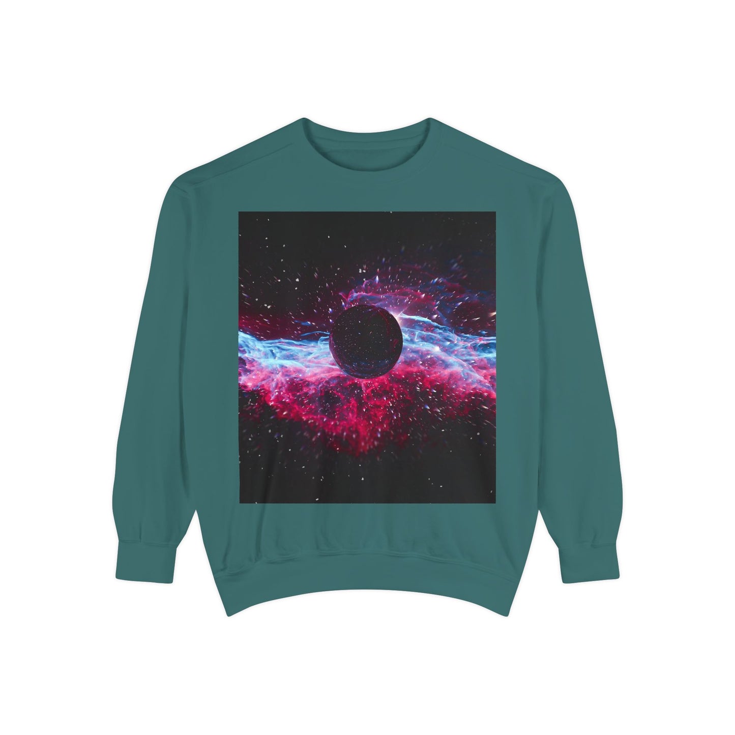 Cosmic Retro Graphic Sweatshirt - Unisex Garment-Dyed