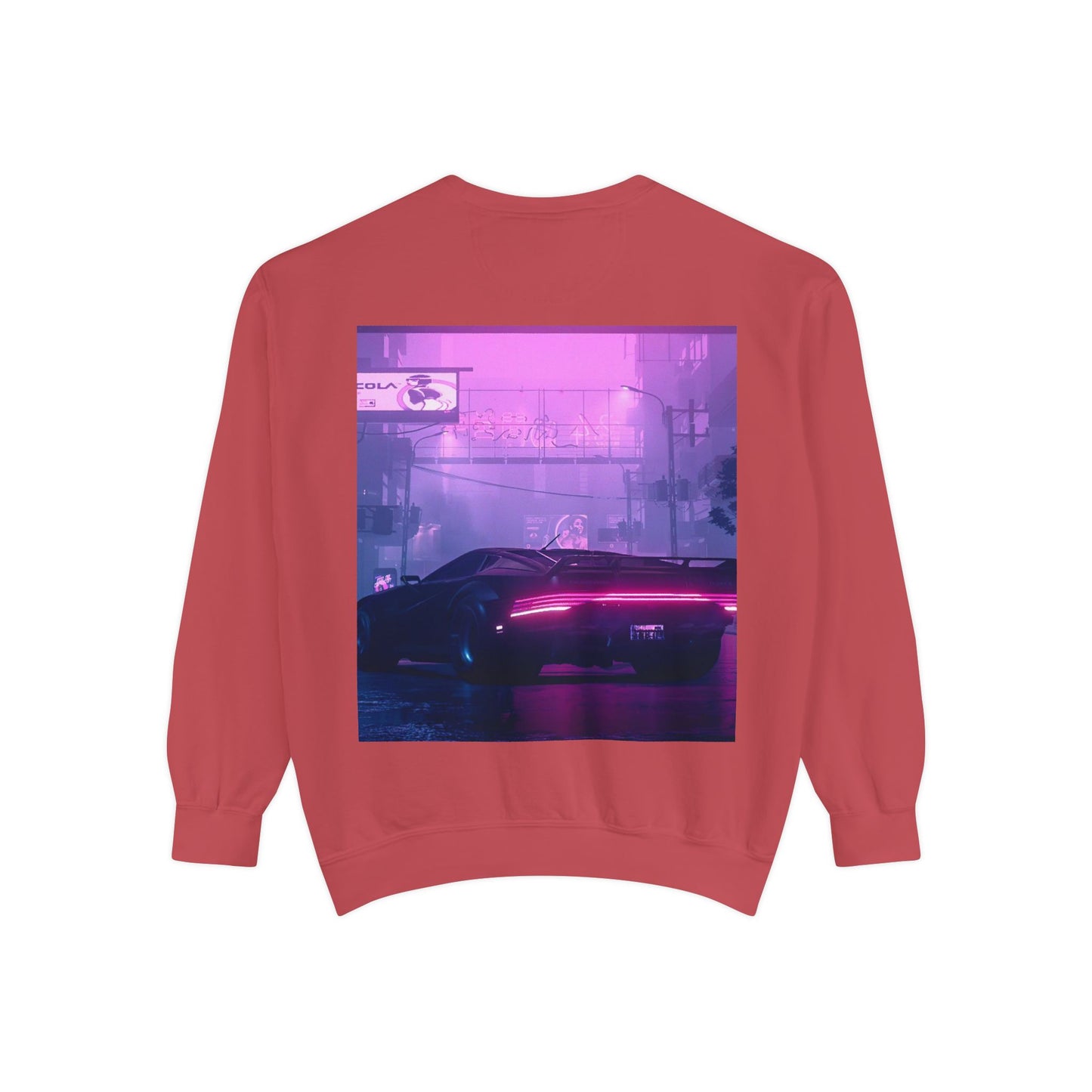 Cosmic Retro Graphic Sweatshirt - Unisex Garment-Dyed